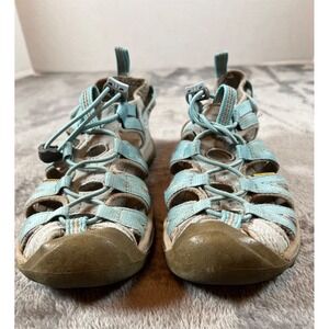 Keen Sandals Shoes  Womens 7 Alaskan Blue Gray Waterproof Gorpcore 1012227